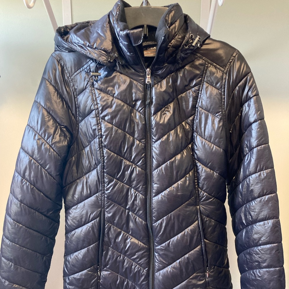 TekGear, Size Small, Black Puffer Jacket with hood